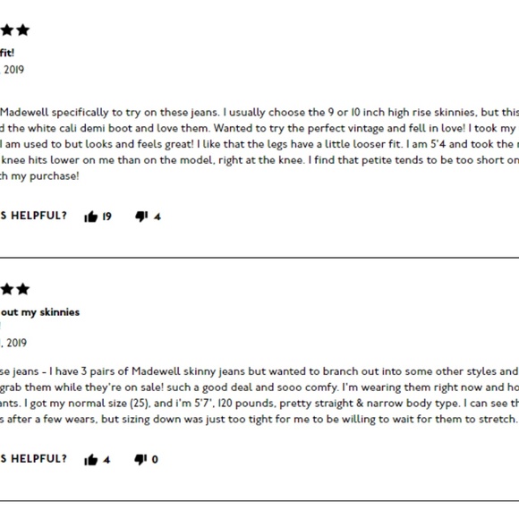 Madewell Perfect Vintage Jean Sz 31 (sold out) - Picture 8 of 8